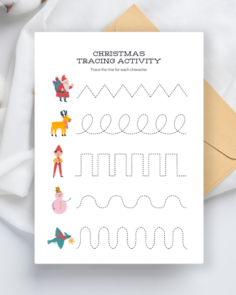 Holiday Activity Pack for Kids (32 sheets)