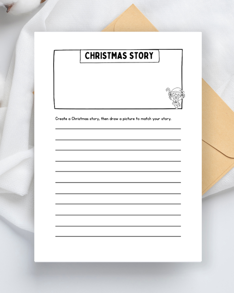 Holiday Activity Pack for Kids (32 sheets)